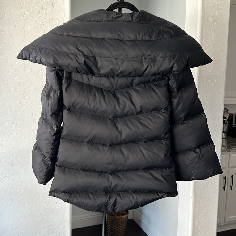 Alice + Olivia Black Puffer Jacket - Picture 2 of 16
